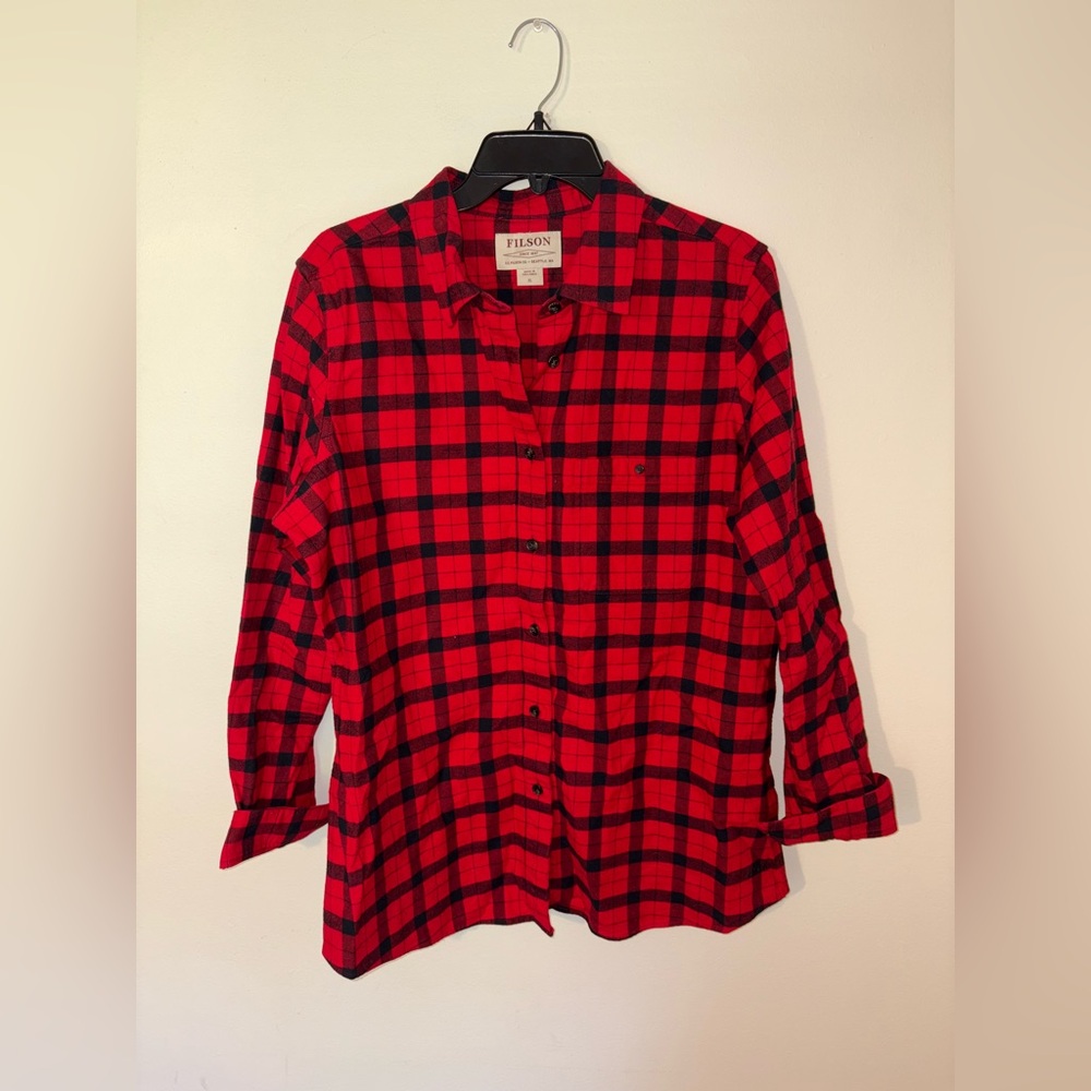 Filson Flannel Shirt Size Women’s XL